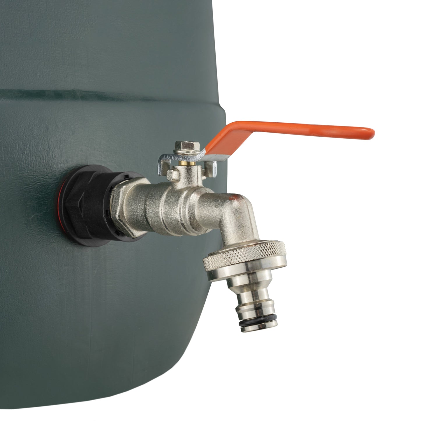 Water Butt Kit 1/2in with Quick Connect Lever Tap Hose Connector Set Tap Adapter