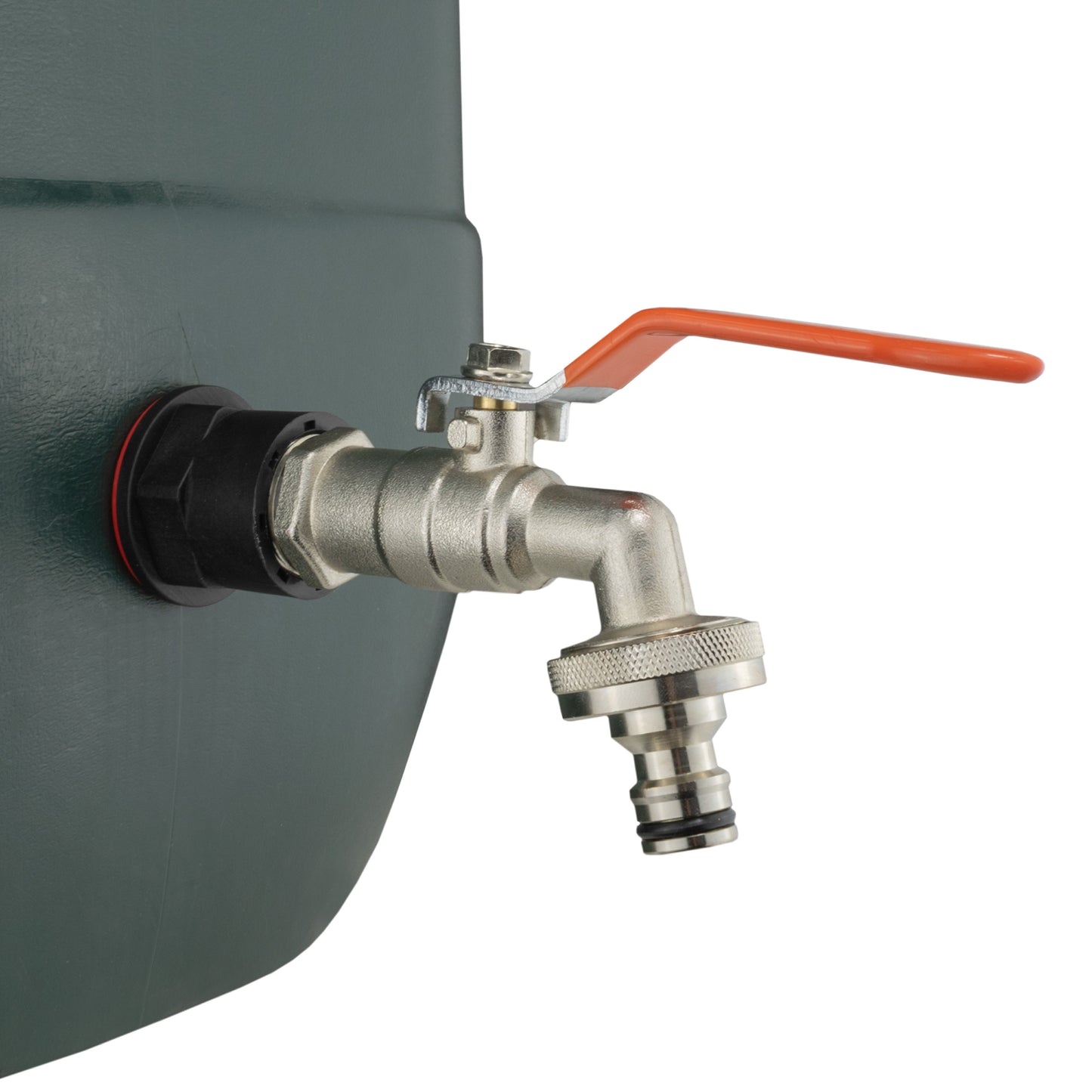 Water Butt Kit 1/2in with Quick Connect Lever Tap Hose Connector Set Tap Adapter