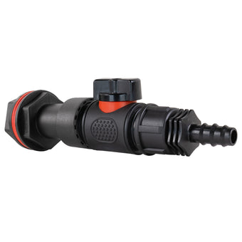 compare product Water Butt Extension Kit 3/4in with In-Line Valve + 16mm Barb Hose Connector Set