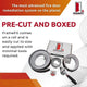 FrameFit - LM 3.0 x 44mm FD30 FrameFit Kit 5.2m